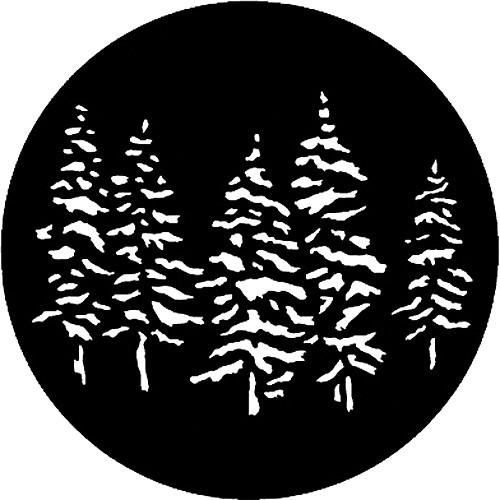 Rosco Standard Steel Gobo #7551 - Pines - Size E 37.5mm
