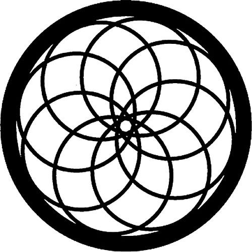 Rosco Standard Steel Gobo #7568 - Spiro Gira - Size M 66mm