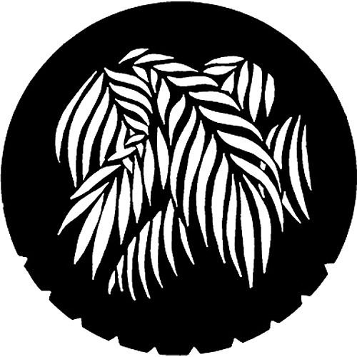 Rosco Standard Steel Gobo #7730 - Palm - Size M 66mm