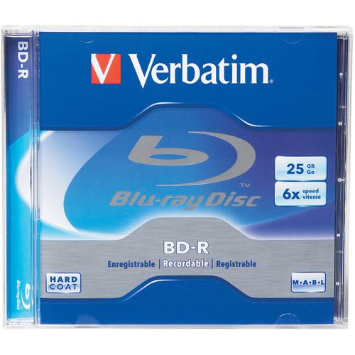 Verbatim Single Layer 25GB Blu-ray Disc