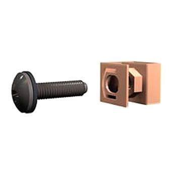 Winsted G8054 Panel Bolts and Clips with Captive Nuts
