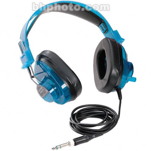 Califone 2924AVPS-BL - Circumaural Closed-Back Stereo Headphones - Translucent Blueberry