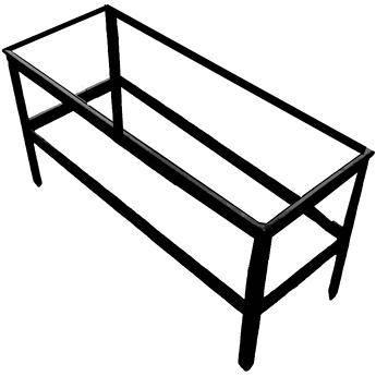 Delta 1 Steel Sink Stand for 72 x 22 x 5" Sink