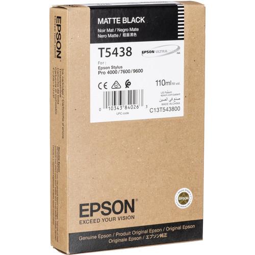 Epson UltraChrome, Matte Black Ink Cartridge for Stylus Pro 4000, 4800, 7600 & 9600 Printers