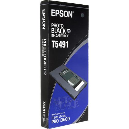 Epson UltraChrome, Photo Black Ink Cartridge for Epson Stylus Pro 10600 Printer