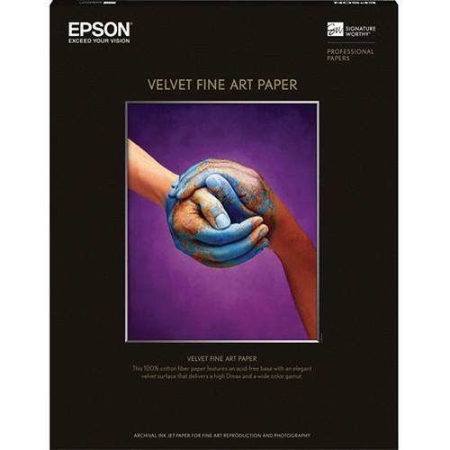 Epson Velvet Fine Art Paper, Epson, Velvet, Fine, Art, Paper