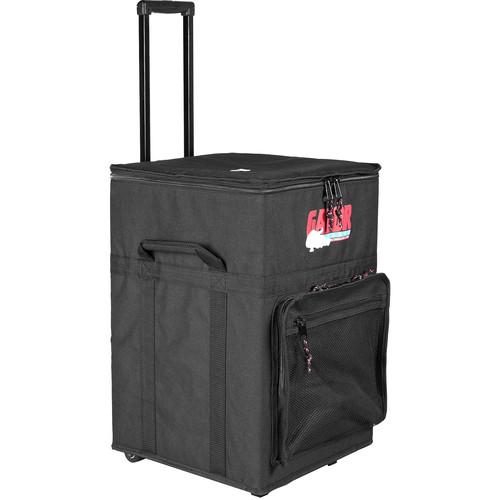 Gator Cases GPA-720 Powered Mixer Semi-Hard Transporter with Roller Wheels and Pullout Handle