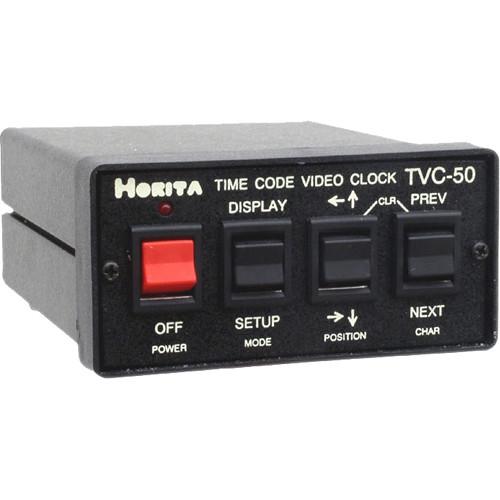 Horita TVC-50 Time and Date Display LTC Reader Window Inserter, Composite