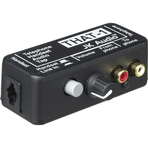 JK Audio THAT-1 Telephone Interface with RCA I O
