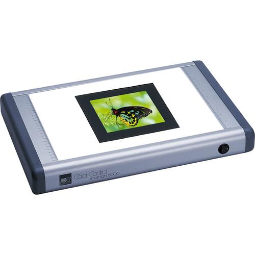 Just Normlicht 14 x 20" Smart Light 5000 Transparency Flat Viewer - Silver