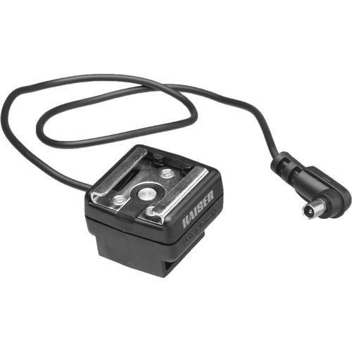 Kaiser PC to Hot Shoe Adapter