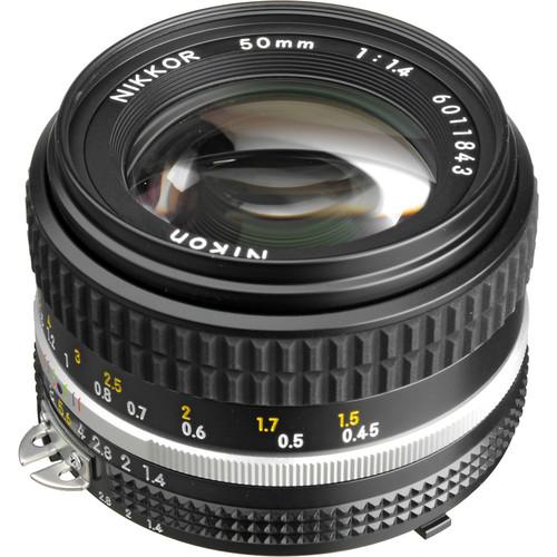 Nikon NIKKOR 50mm f 1.4 Lens