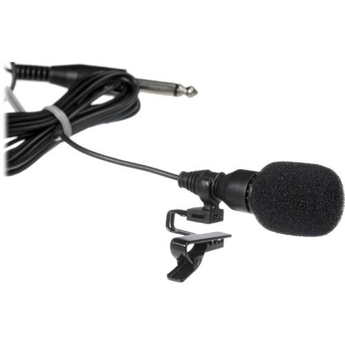 Oklahoma Sound Mic-3 Wired Electret Condenser Lavalier Microphone with 10-Foot Cable