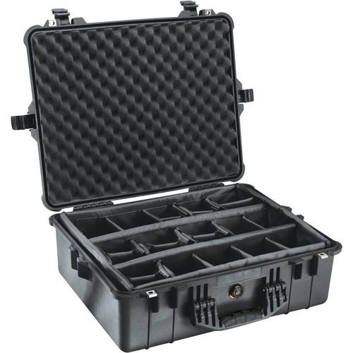 Pelican 1604 Waterproof 1600 Case with Dividers