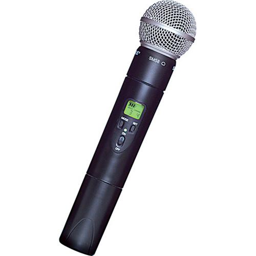 Shure ULX2 58 UHF Handheld Transmitter with SM58 Microphone Head