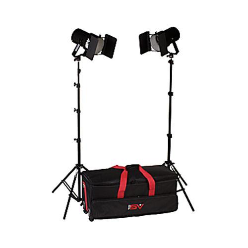 Smith-Victor K62 2-Light 1200 Watt Controlled Quartz Portable Kit
