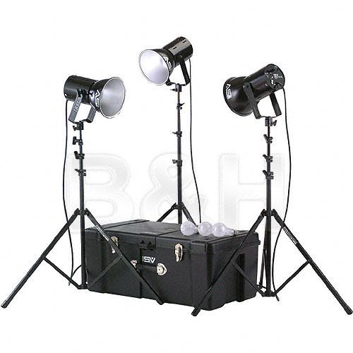 Smith-Victor K82 3-Light 750 Watt Ultra Cool Portable Kit