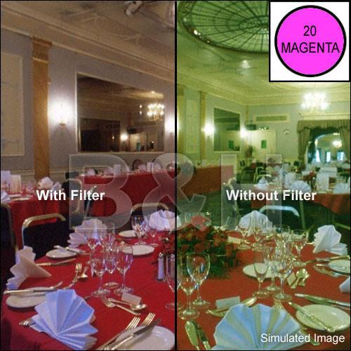 Tiffen 4 x 4" CC20M Magenta Filter