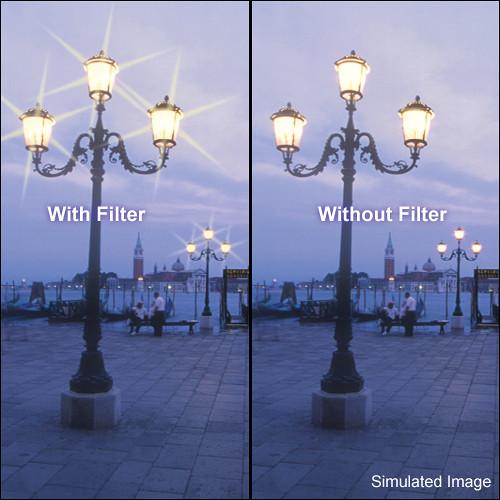 Tiffen 4 x 5.65" 6 Point 2mm Grid Star Effect Glass Filter