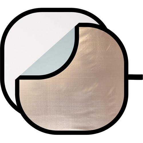 Westcott Illuminator Collapsible Reflector 4-in-1 - 30" Square - Silver, Sunlight, Diffuser and White