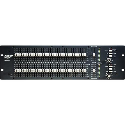 Ashly GQX-3102 - Dual Channel 31-Band Graphic Equalizer