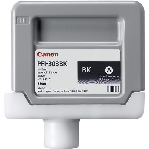 Canon PFI-303BK Black Ink Tank