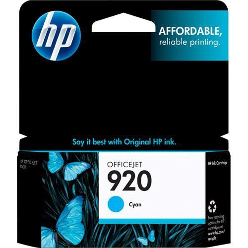 HP 920 Cyan Officejet Ink Cartridge