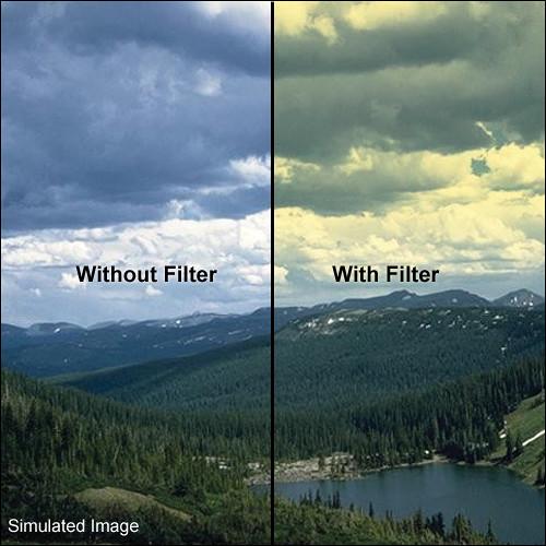 LEE Filters 100 x 150mm Soft-Edge Graduated Yellow Filter