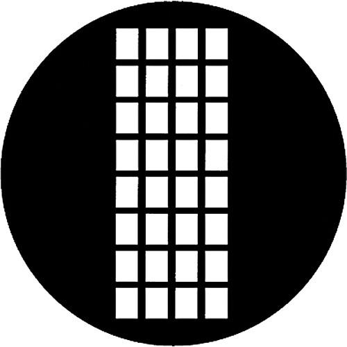 Rosco Standard Steel Gobo #7142 - Georgian - Size M 66mm