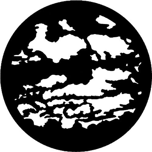 Rosco Standard Steel Gobo #7165 - Cloud 7 - Size E 37.5mm