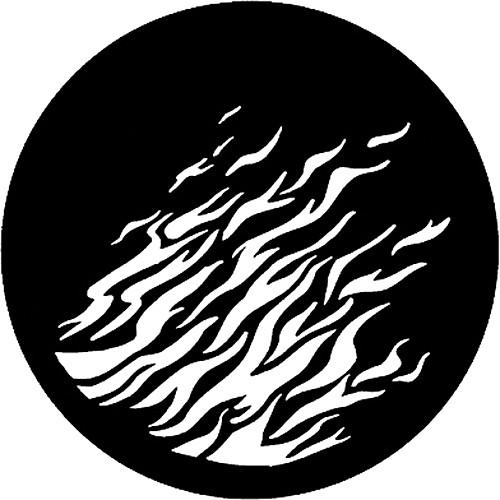 Rosco Standard Steel Gobo #7176 - Flames 2 - Size E 37.5mm