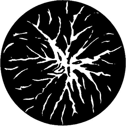Rosco Standard Steel Gobo #7284 - Kinetic Burst - Size A 100mm