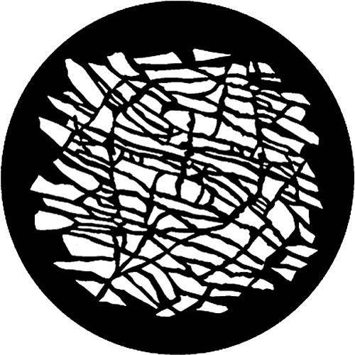 Rosco Standard Steel Gobo #7543 - Crazed - Size A 100mm