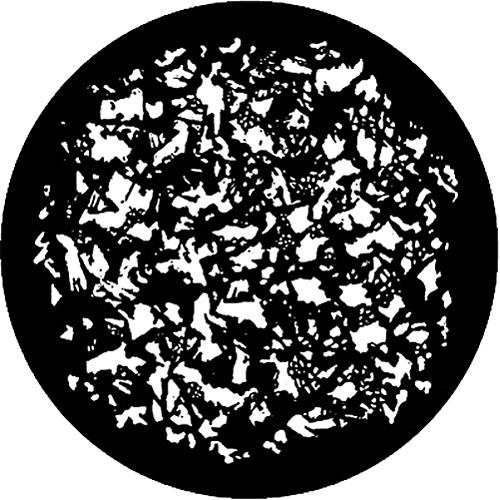 Rosco Standard Steel Gobo #7570 - Sponged - Size B 86mm