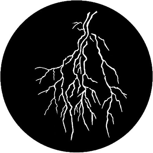 Rosco Standard Steel Gobo #7630 - Lightning 5 - Size B 86mm