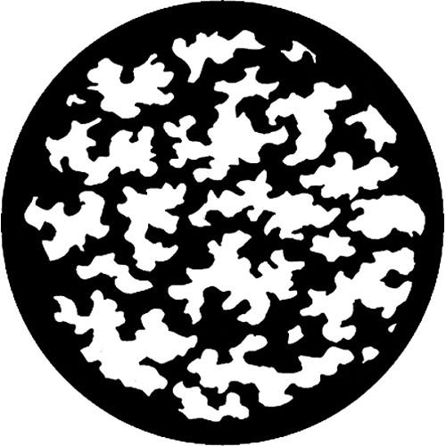 Rosco Standard Steel Gobo #7806 - Leaf Breakup - Size E 37.5mm