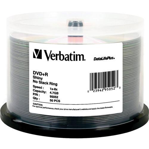 Verbatim DVD R 4.7GB, 8x, DataLifePlus Shiny Silver Disc