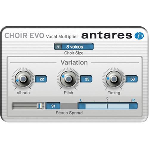 Antares Audio Technologies CHOIR Evo - Vocal Multiplier Plug-In, Antares, Audio, Technologies, CHOIR, Evo, Vocal, Multiplier, Plug-In