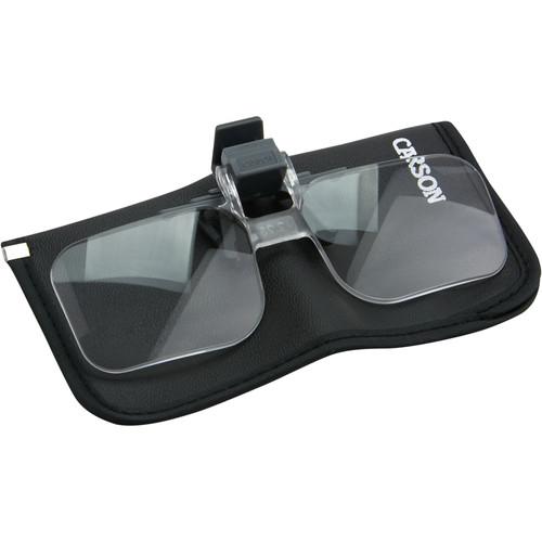 Carson OD-12 1.75x Clip and Flip Magnifier
