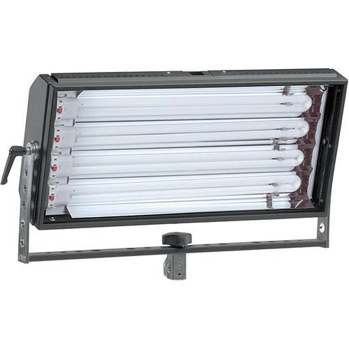 Mole-Richardson Biax-4 Fluorescent Fixture with Yoke, Phase Dimming - 220 Total Watts