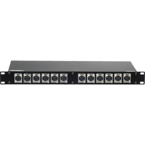 TecNec PBXLR-2 Female XLR to Female XLR Patch Bay