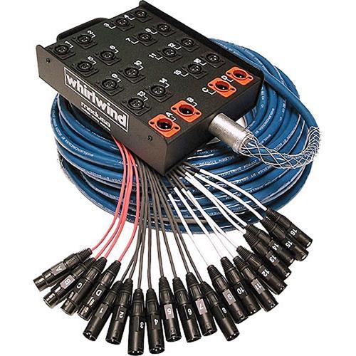 Whirlwind MEDUSA Standard Series 16-Channel Box to Fan Snake with 4 Returns
