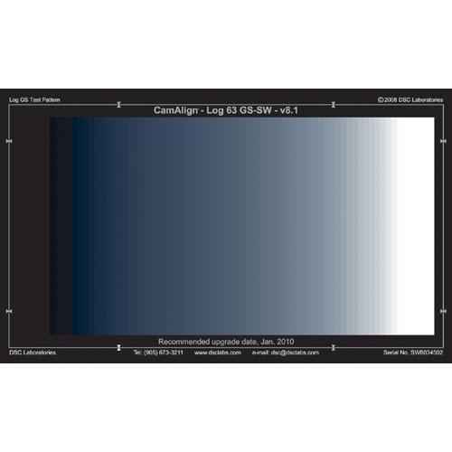 DSC Labs Goodman Ramp Standard CamAlign Chip Chart