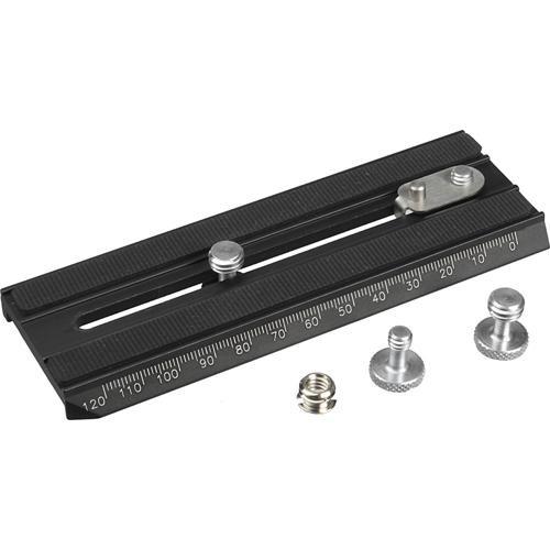 Gitzo GS5370LC Quick Release Plate with 2 1 4"-20 & 2 3 8" Screws
