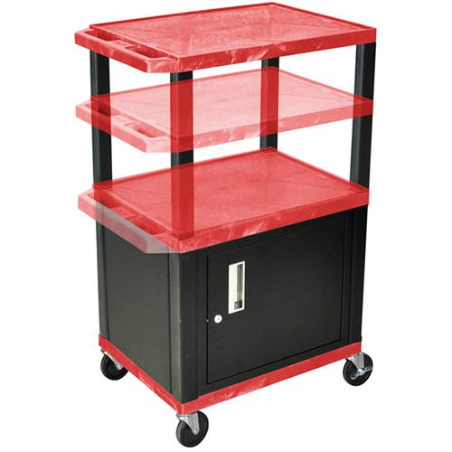 Luxor Height-Adjustable Tuffy Cabinet Cart with Electrical Assembly