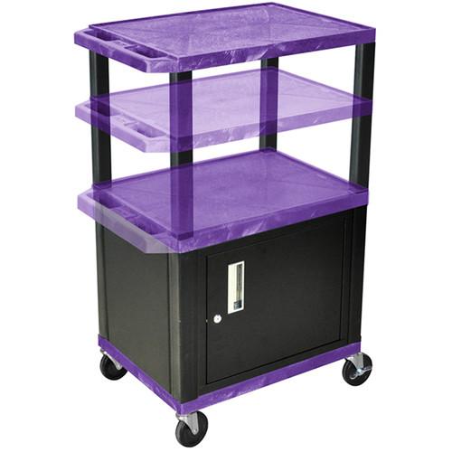 Luxor Height-Adjustable Tuffy Cabinet Cart with Electrical Assembly