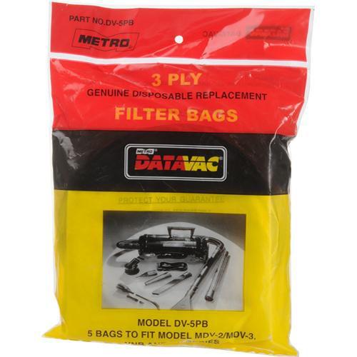 METRO DataVac Disposable Paper Bags for
