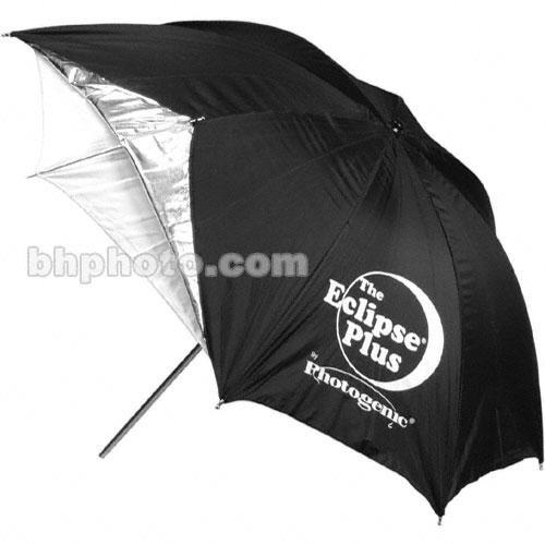 Photogenic Umbrella - "Eclipse" Silver with Black Cover - 32"