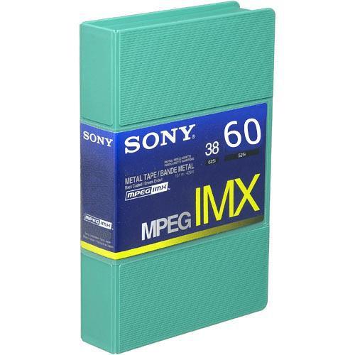 Sony BCT60MX MPEG IMX Video Cassette,