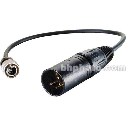 Cable Techniques BB-NXL4M-12 - 12" 4-Pin XLR Male to Hirose 4 Input Cable for Battery Bud